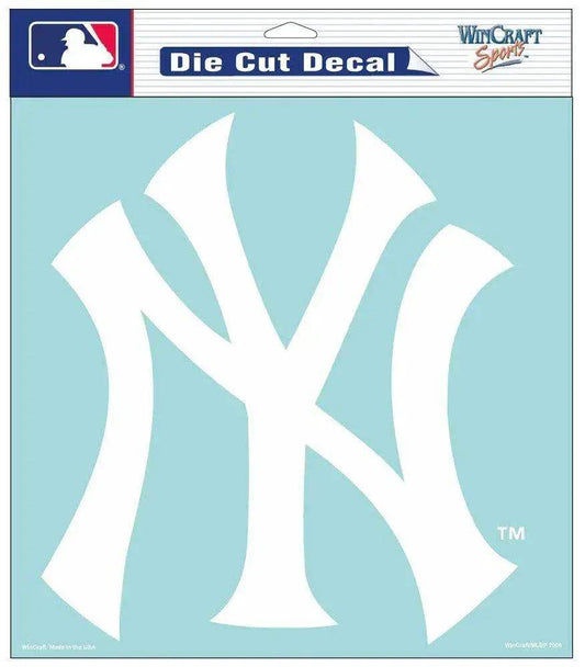  New York Yankees Decal 8x8 Die Cut White -  ToylandEU™