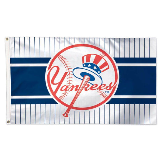 New York Yankees Flag 3x5 Deluxe Pinstripe Alternate - ToylandEU