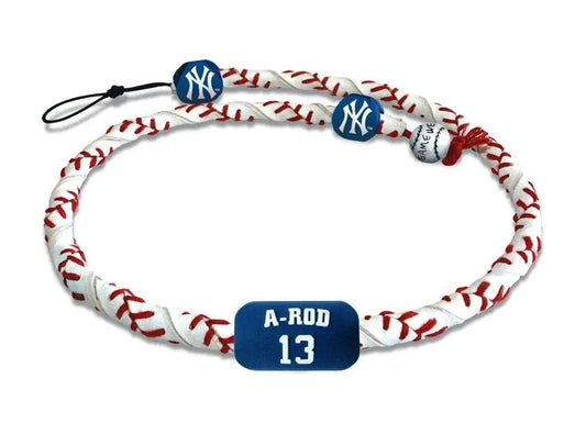  New York Yankees Frozen Rope Necklace Baseball Leather -  ToylandEU™
