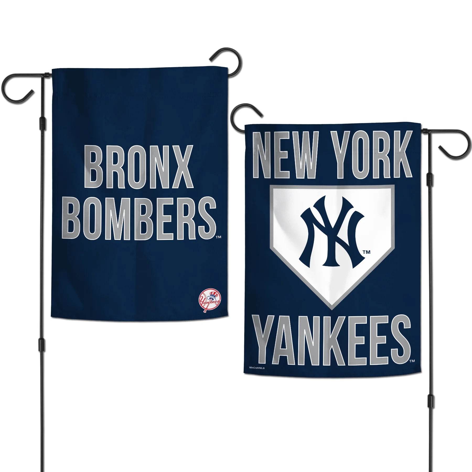 New York Yankees Garden Flag 12x18 Two Sided Bronx Bombers - ToylandEU