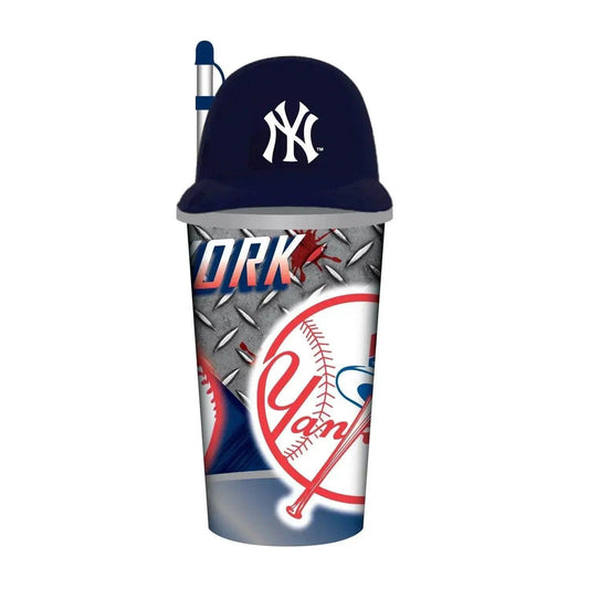 New York Yankees Helmet Cup 32oz Plastic With Straw -  ToylandEU™