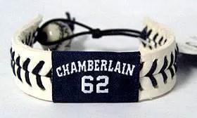  New York Yankees Joba Chamberlain Leather Baseball Bracelet -  ToylandEU™