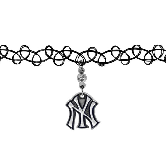  New York Yankees Knotted Choker Necklace With Rhinestones -  ToylandEU™
