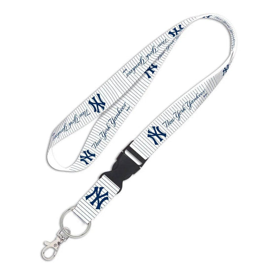 New York Yankees Lanyard Detachable Buckle Pinstripe - ToylandEU