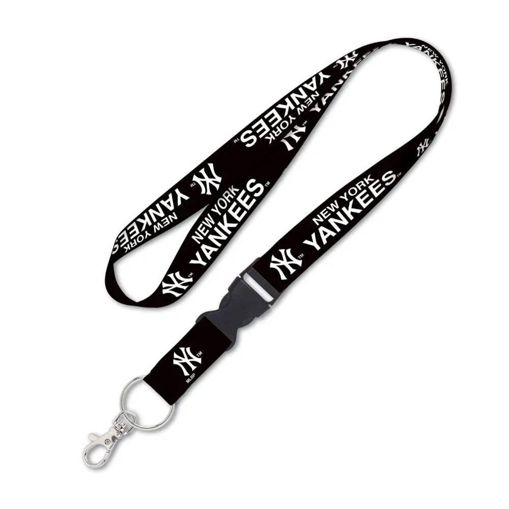 New York Yankees Lanyard With Detachable Buckle Blackout - ToylandEU