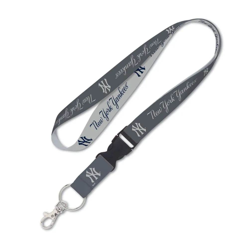 New York Yankees Lanyard With Detachable Buckle Grey - ToylandEU