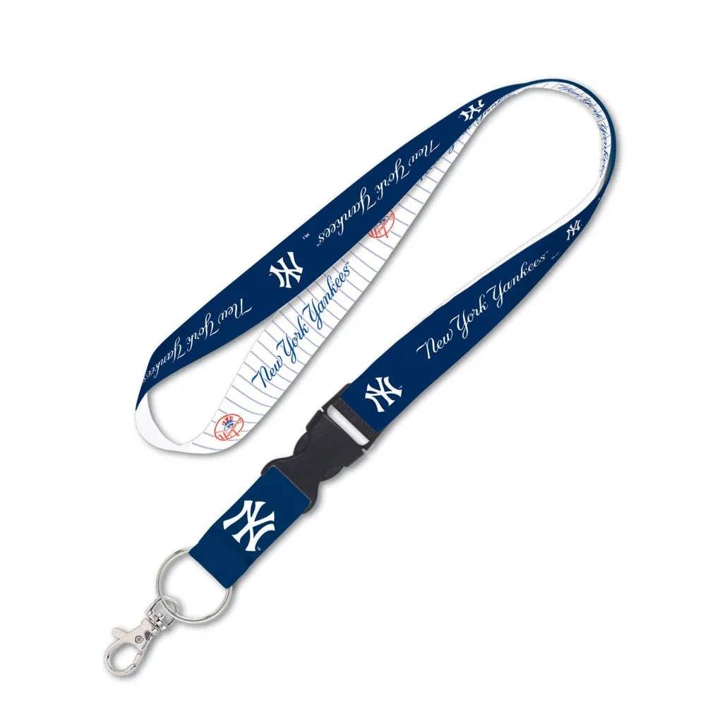 New York Yankees Lanyard With Detachable Buckle Two Tone - ToylandEU