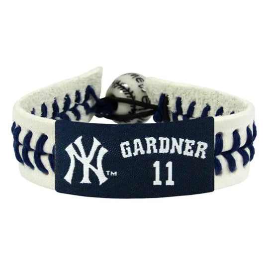  New York Yankees Leather Bracelet Baseball Ceramic Bead -  ToylandEU™