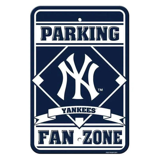  New York Yankees Parking Sign 12x18 Fan Zone Style CO -  ToylandEU™