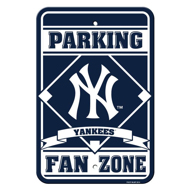 New York Yankees Parking Sign 12x18 Fan Zone Style CO - ToylandEU