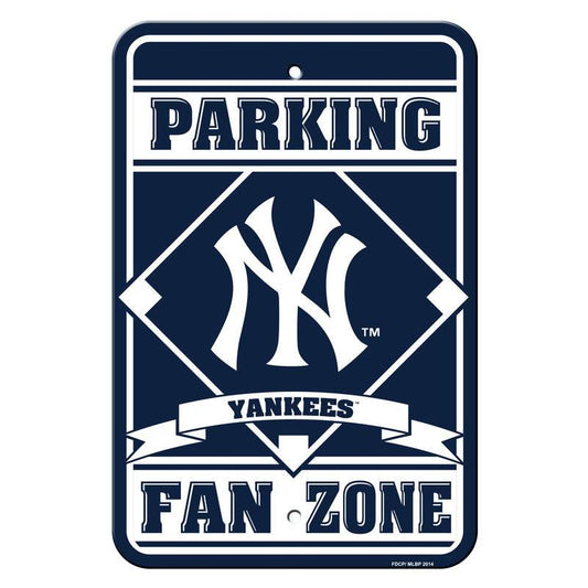 New York Yankees Parking Sign 12x18 Fan Zone Style CO - ToylandEU