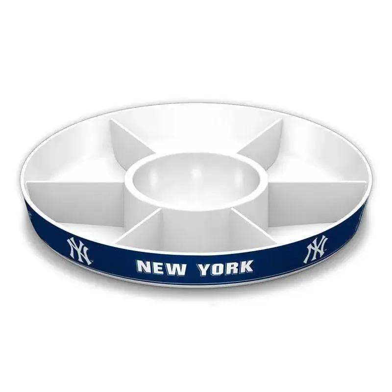  New York Yankees Party Platter With Dividers Dipping Bowl -  ToylandEU™