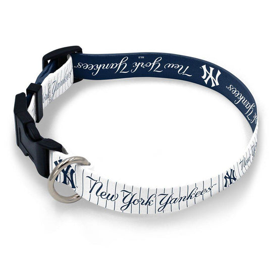 New York Yankees Pet Collar With Two Sided Graphics - ToylandEU