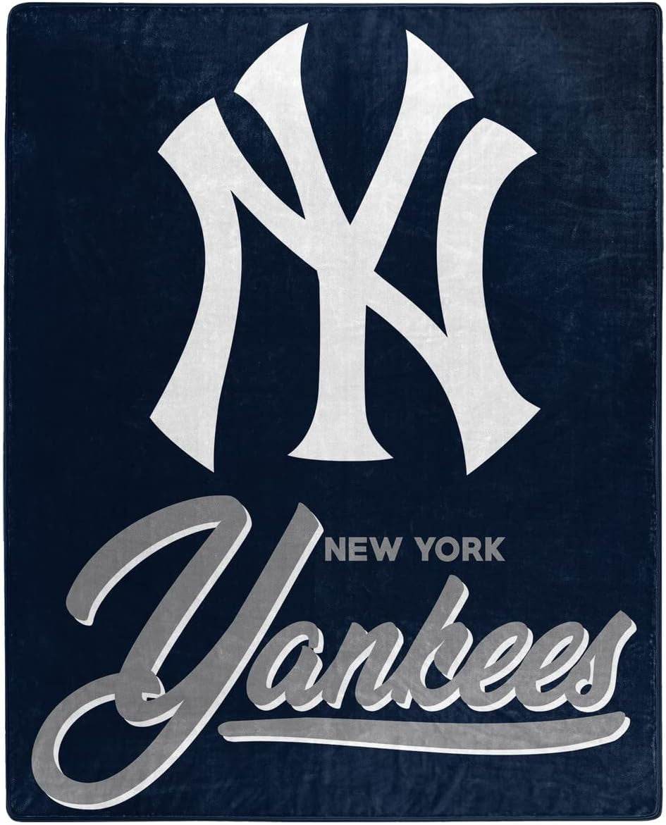 New York Yankees Raschel Blanket 50x60 Signature Design - ToylandEU