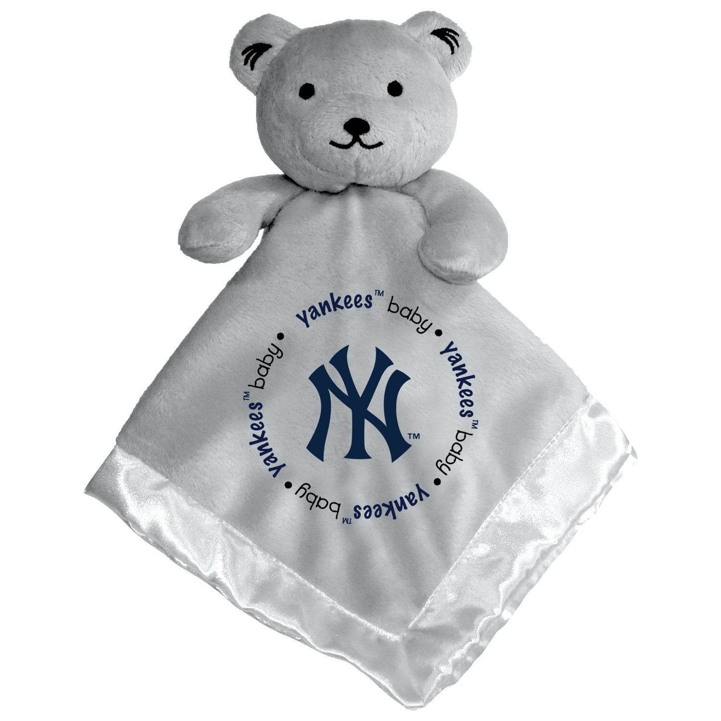 New York Yankees Security Plush Bear Gray 14 Inch Logo - ToylandEU