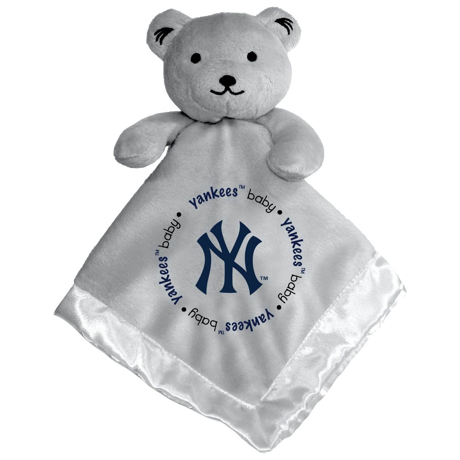 New York Yankees Security Plush Bear Gray 14 Inch Logo - ToylandEU