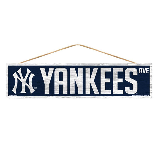 New York Yankees Sign 4x17 Wood Avenue Design Wincraft - ToylandEU