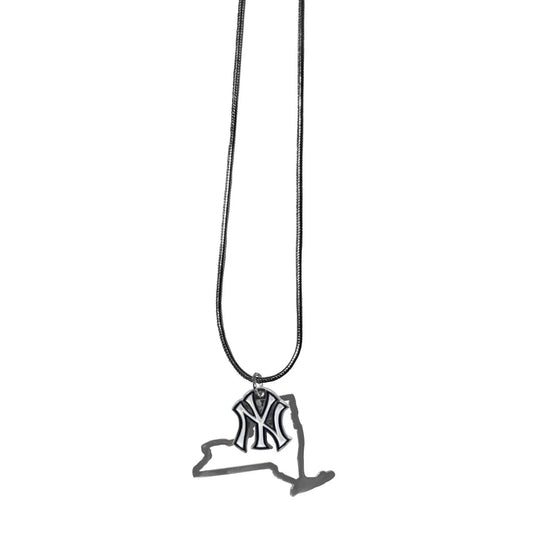  New York Yankees State Shape Necklace With Logo Charm -  ToylandEU™