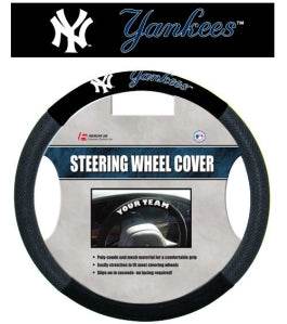 New York Yankees Steering Wheel Cover Mesh Style CO - ToylandEU
