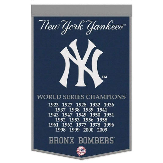  New York Yankees Wool Banner 24x38 Dynasty Champ Design -  ToylandEU™