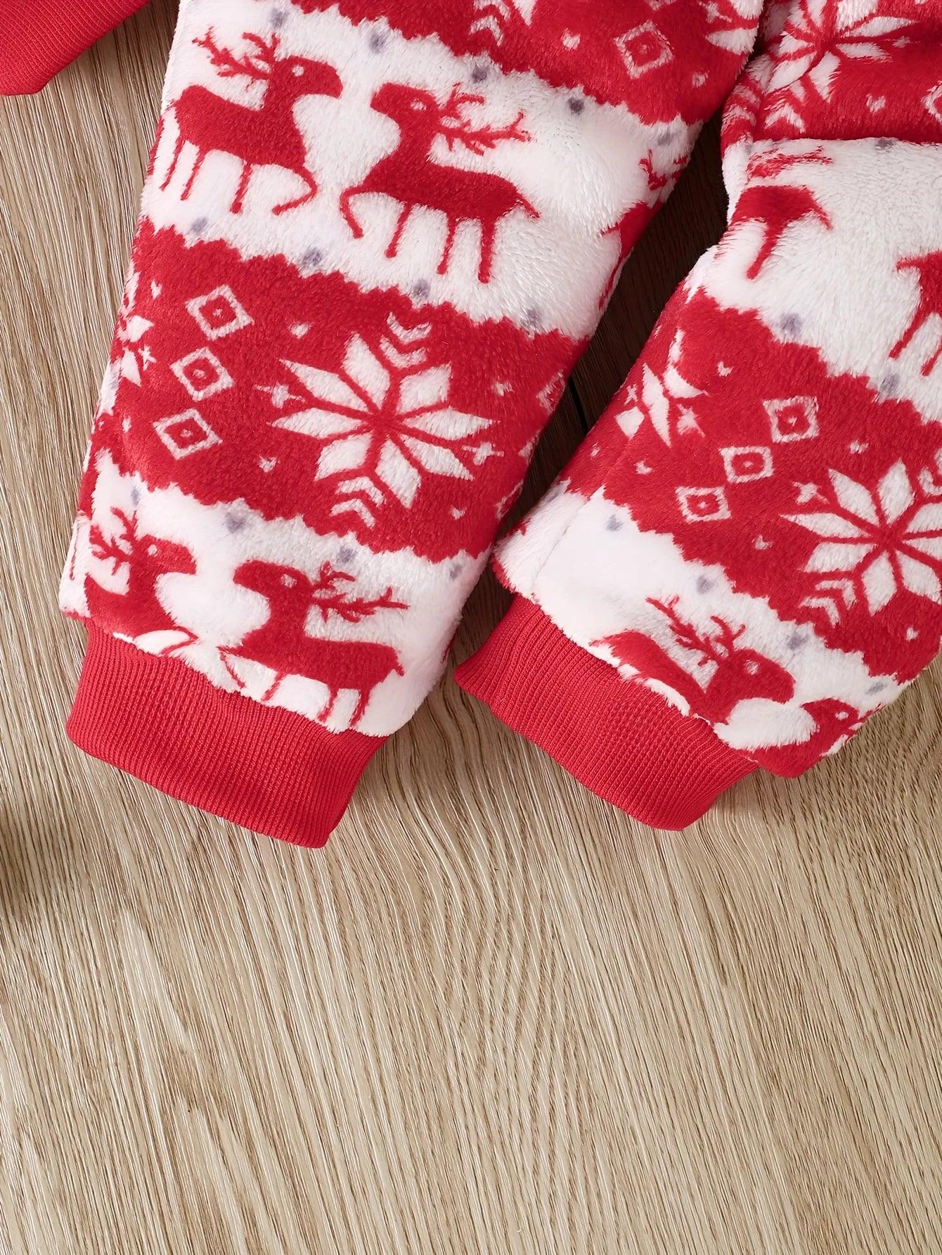 Newborn 0-12M Unisex Flannel 3 Piece Winter Set Polyester Warm - ToylandEU