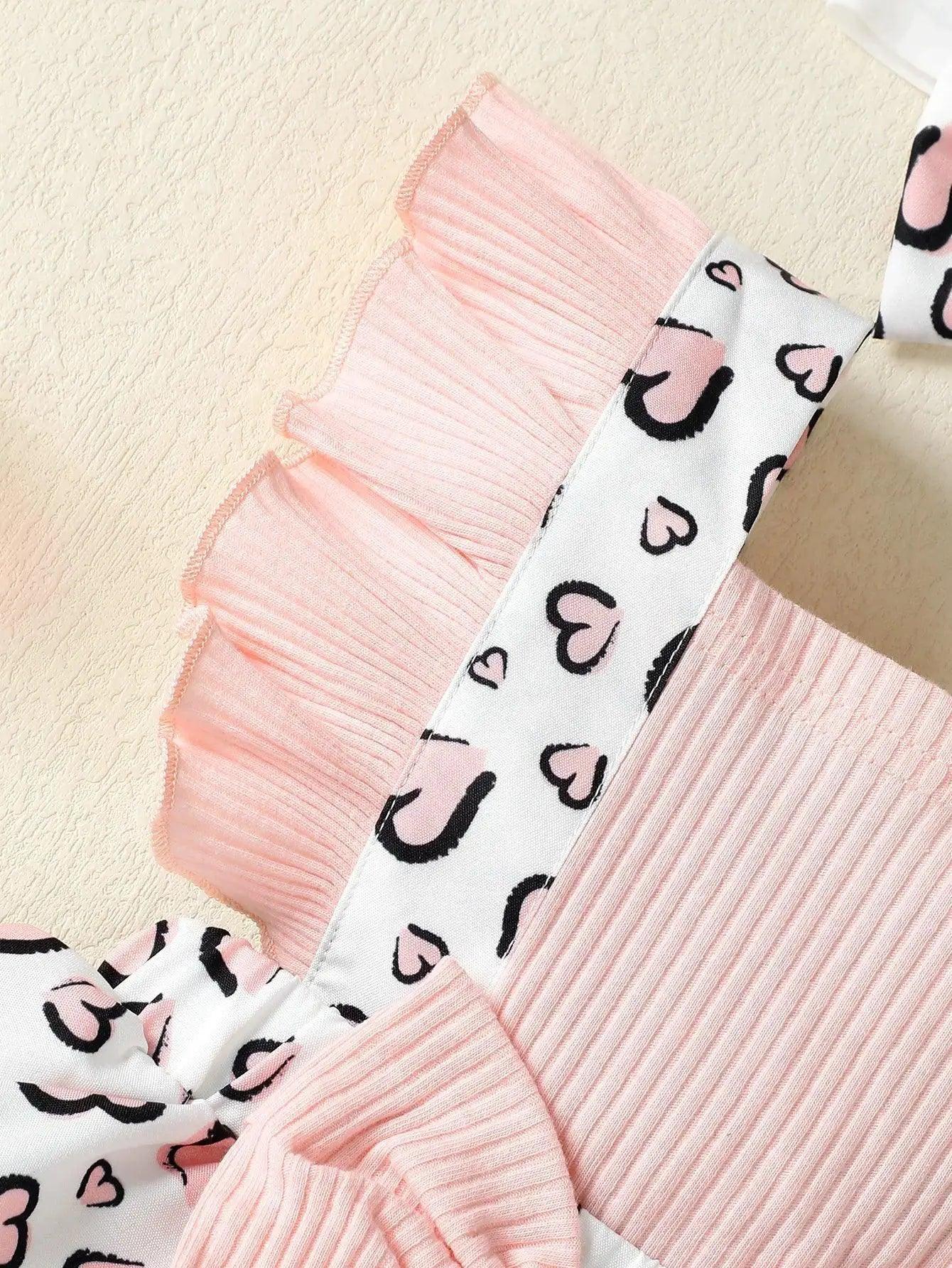  Newborn Baby Girl Dress Flutter Sleeves Print Cotton -  ToylandEU™