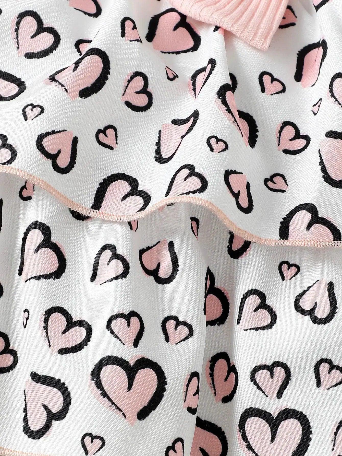  Newborn Baby Girl Dress Flutter Sleeves Print Cotton -  ToylandEU™