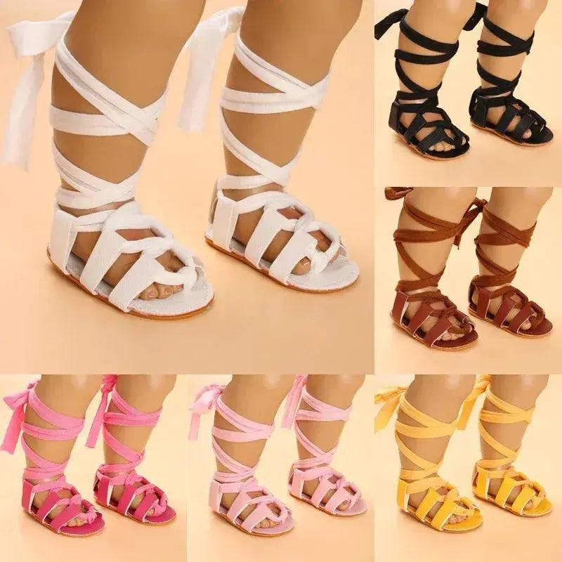 Newborn Baby Sandals Prewalker Shoes Secure Fit -  ToylandEU™