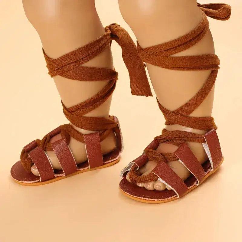  Newborn Baby Sandals Prewalker Shoes Secure Fit -  ToylandEU™