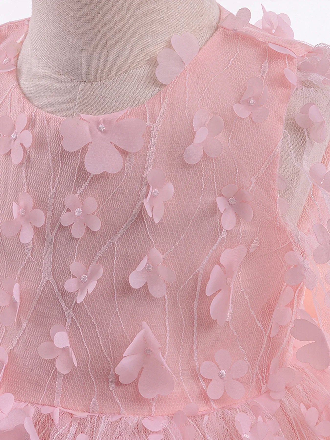 Newborn Baptism Dress For Baby Girls With Soft Cotton Lace - ToylandEU