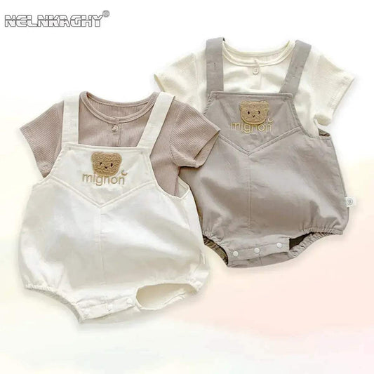  Newborn Bodysuits Soft Cotton Summer Set For Unisex Babies -  ToylandEU™
