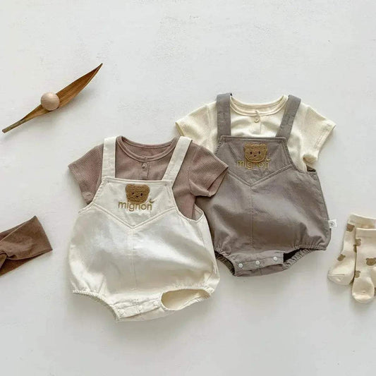  Newborn Bodysuits Soft Cotton Summer Set For Unisex Babies -  ToylandEU™