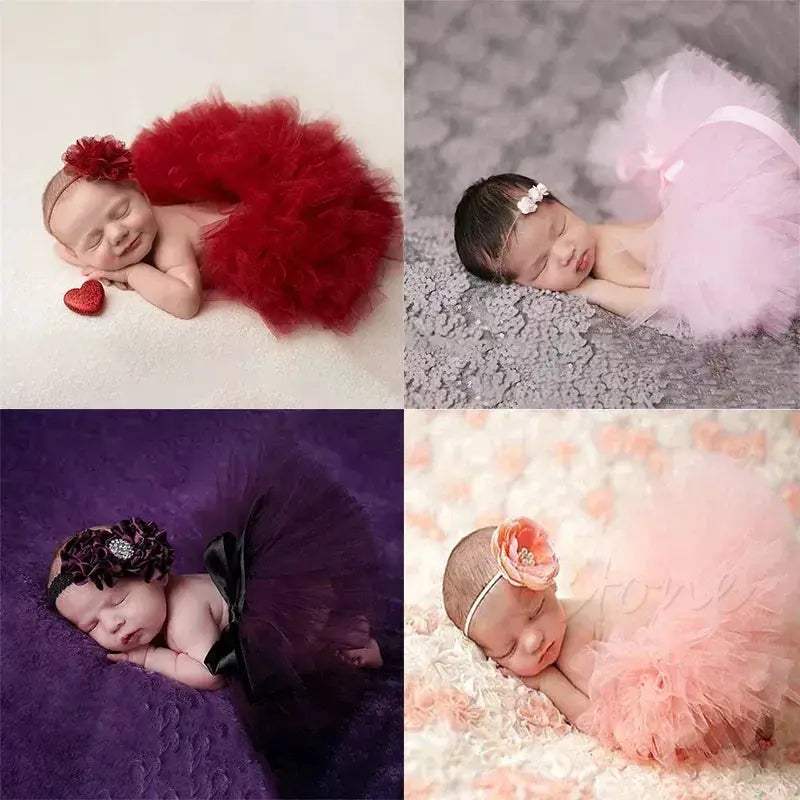 Newborn Dress Puffy Tutu Skirt For Princess Party Photos - ToylandEU