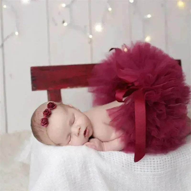Newborn Dress Puffy Tutu Skirt For Princess Party Photos - ToylandEU