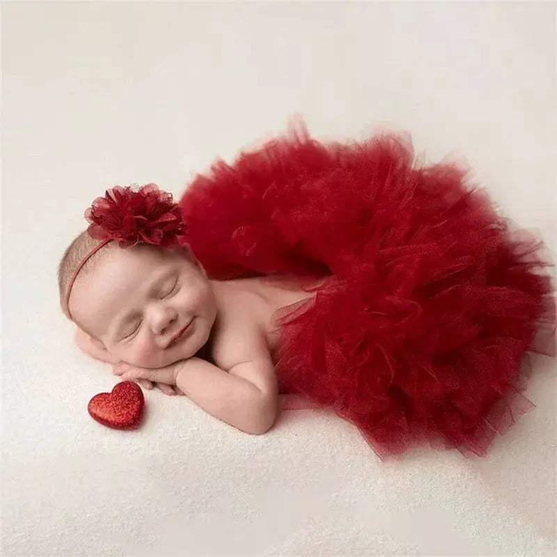 Newborn Dress Puffy Tutu Skirt For Princess Party Photos - ToylandEU