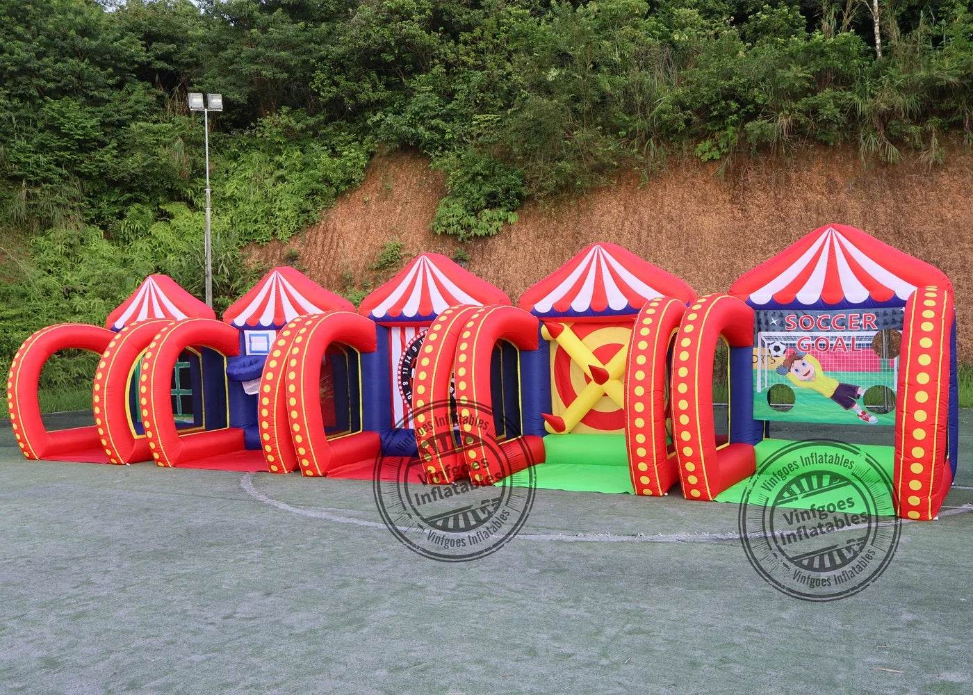 Newest 5 in 1 Inflatable Carnival Bundle Games For All - ToylandEU