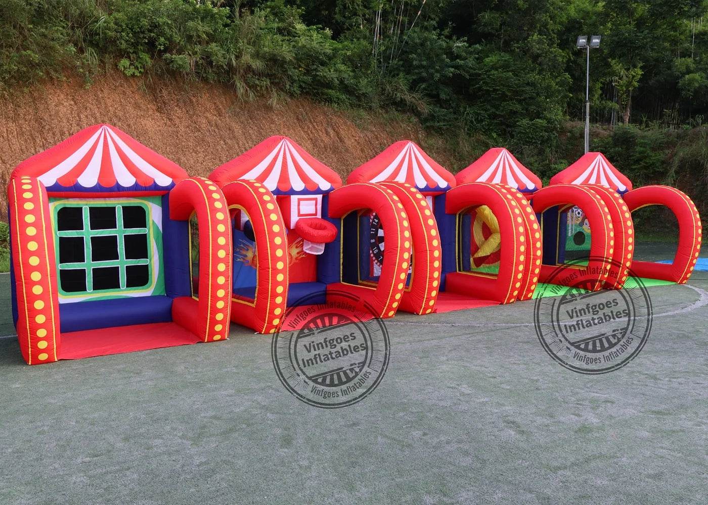 Newest 5 in 1 Inflatable Carnival Bundle Games For All - ToylandEU