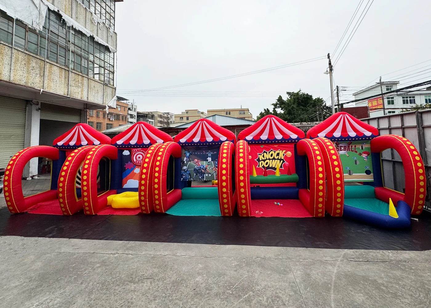 Newest 5 in 1 Inflatable Carnival Bundle Games For All - ToylandEU