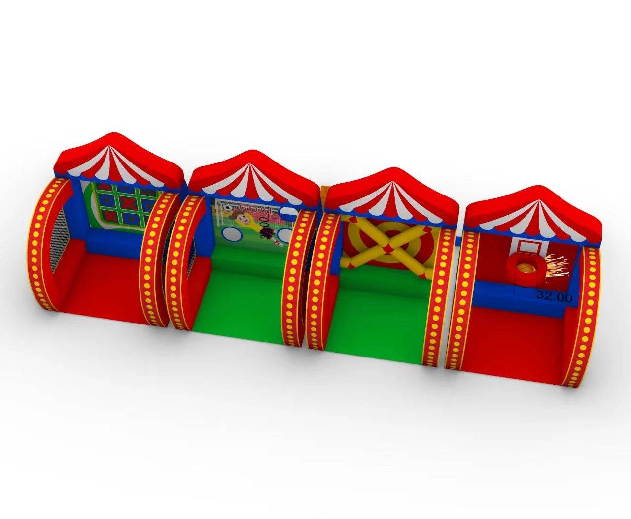 Newest 5 in 1 Inflatable Carnival Bundle Games For All - ToylandEU