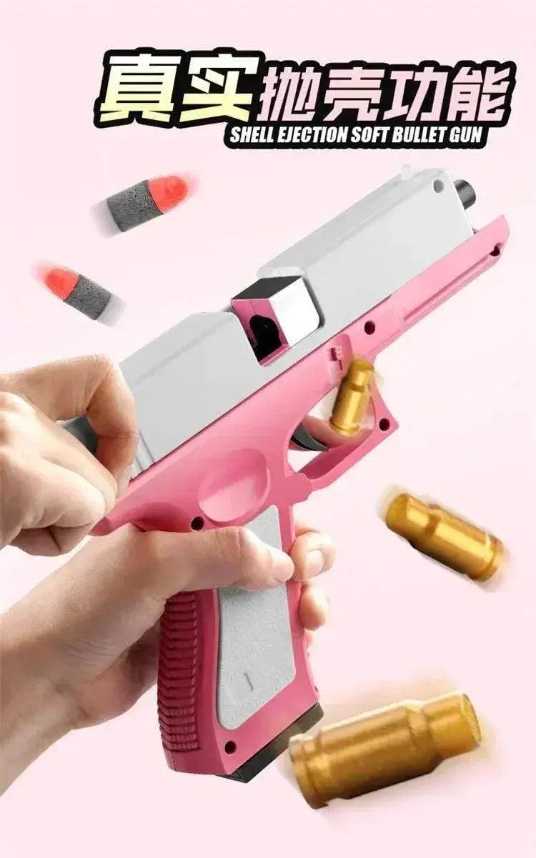  Newest Shell Ejecting Airsoft Pistol Soft Bullet Toy Gun -  ToylandEU™
