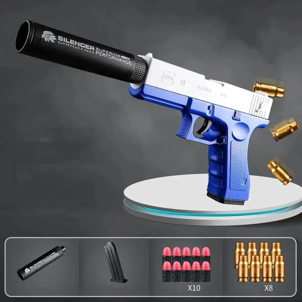  Newest Shell Ejecting Airsoft Pistol Soft Bullet Toy Gun -  ToylandEU™