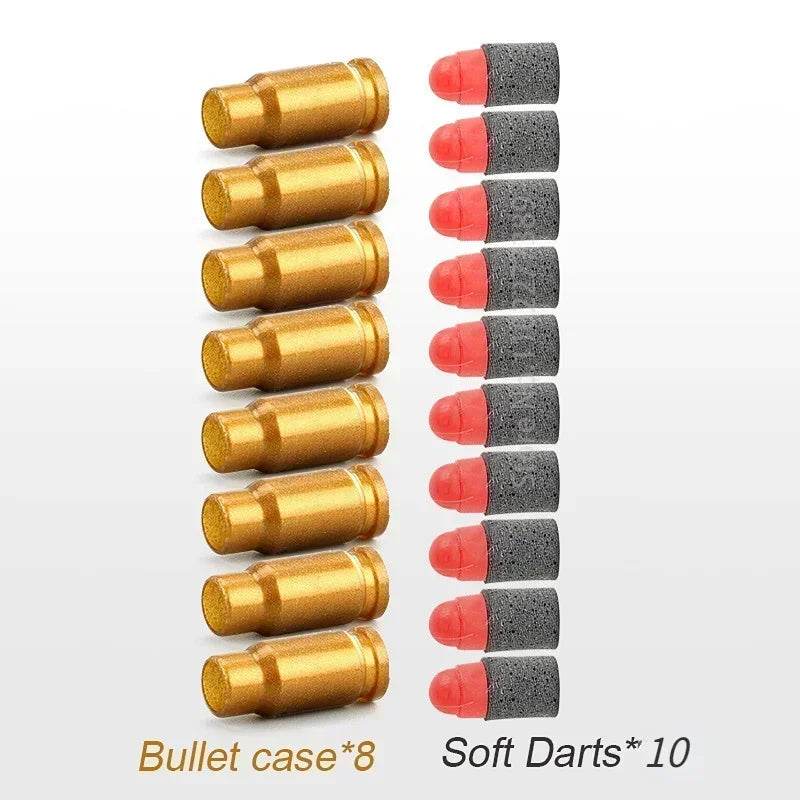 Newest Shell Ejecting Airsoft Pistol Soft Bullet Toy Gun - ToylandEU