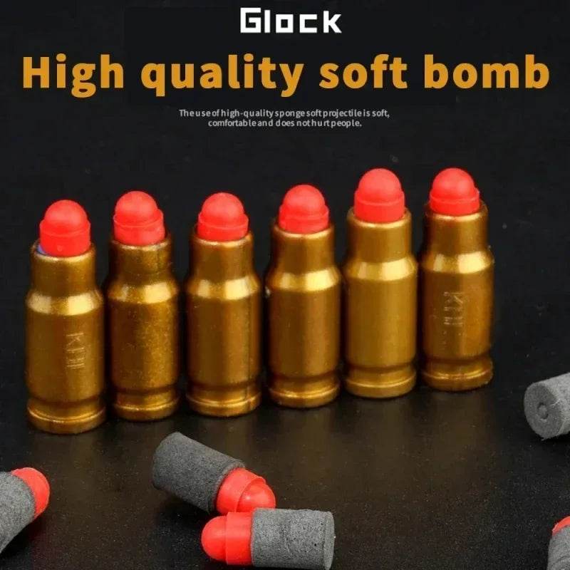 Newest Shell Ejecting Airsoft Pistol Soft Bullet Toy Gun - ToylandEU