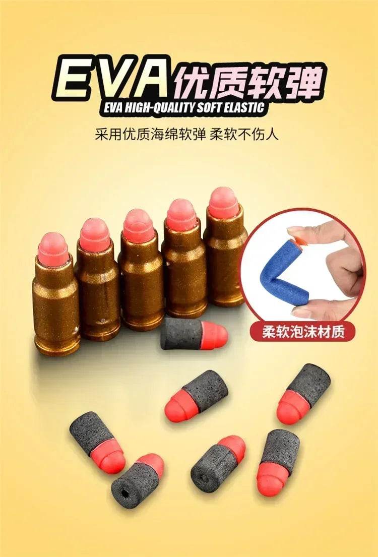 Newest Shell Ejecting Airsoft Pistol Soft Bullet Toy Gun - ToylandEU