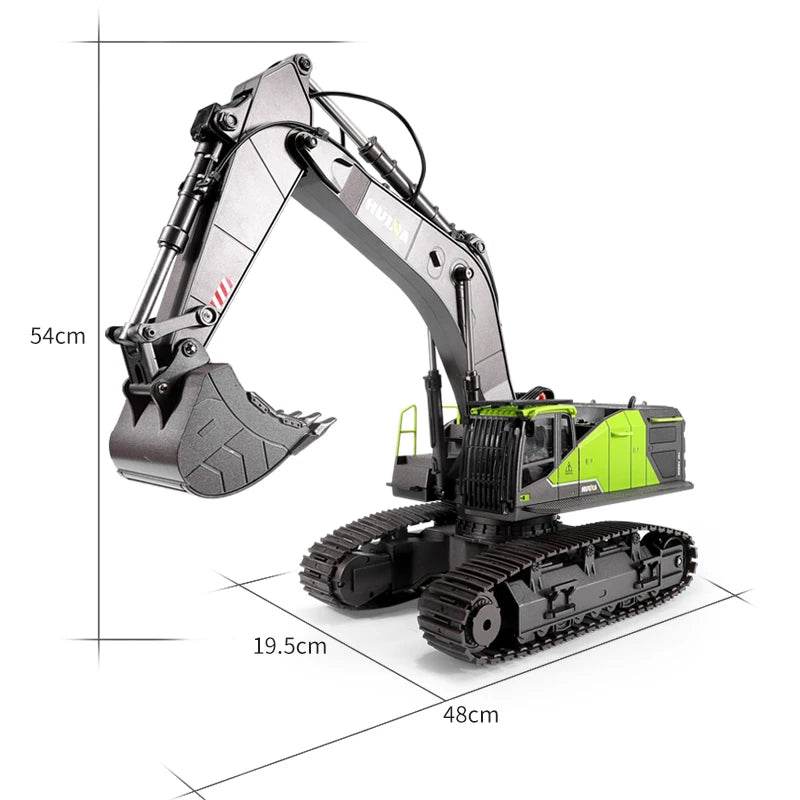 Newly Released Huina 1593 1/14 Scale 22 Channels RC Excavator - ToylandEU