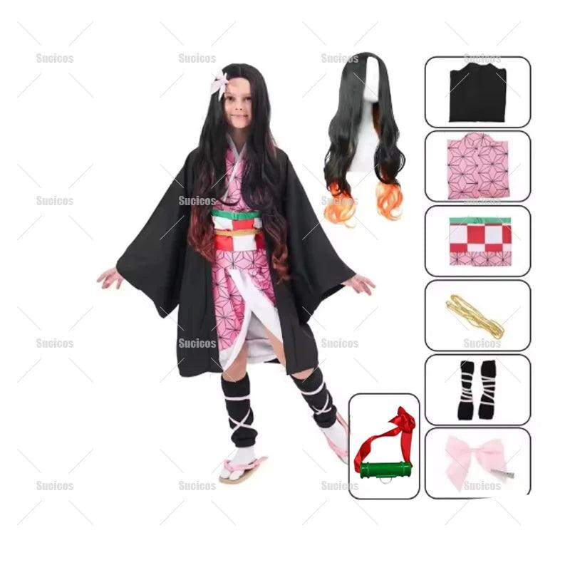 Nezuko Cosplay Props | Faux Leather Horns | Toylandeu™