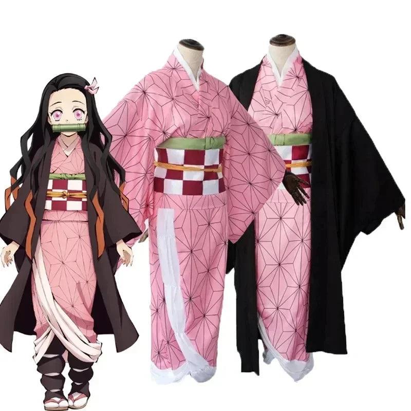 Nezuko Kamado Costume | Full Anime Set | Toylandeu™