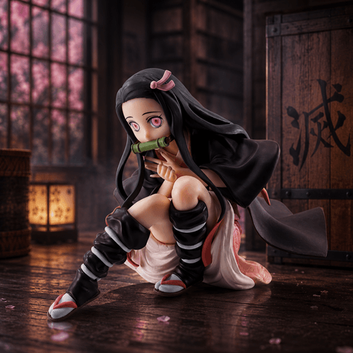 Demon Slayer Nezuko Kamado Tengen Uzui Is Here Reprint Ichiban Statue | Collectible Figure | About 10 Inches Tall | Demon Slayer Collectors