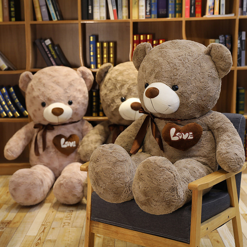 Nice New Hot High Quality 2 Colors Teddy Bear With Love Stuffed - ToylandEU