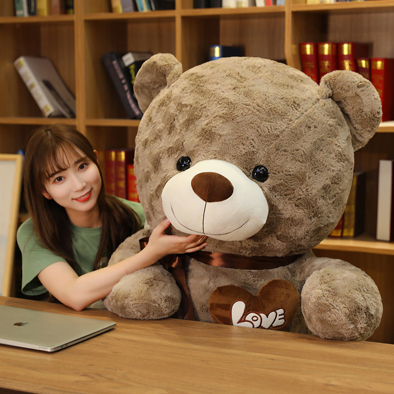 Nice New Hot High Quality 2 Colors Teddy Bear With Love Stuffed - ToylandEU